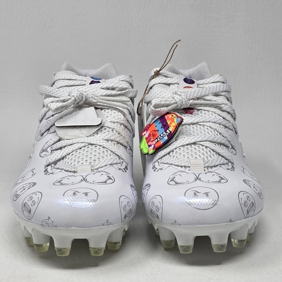 Adidas Freak 22 Big Mood Football Cleats White Silver GX7983 Men's Size 7 New - Picture 7 of 11